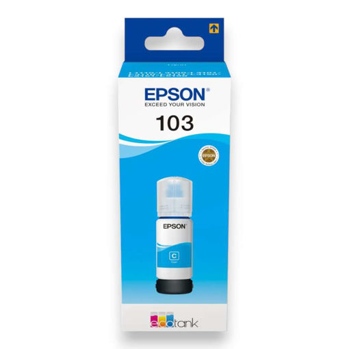 Picture of EPSON 103 CYAN INK BOTTLE